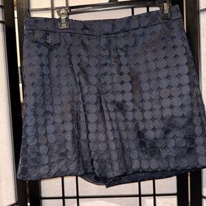 Banana Republic Dark Blue Textured Women’s Shorts